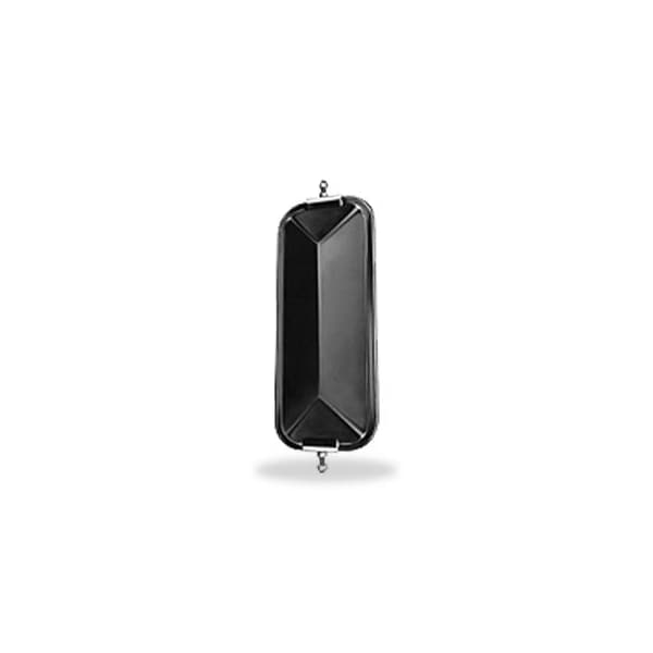 7X16 V-Back Heated Mirror S.Steel, 708008